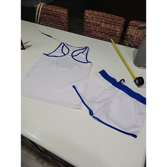 Space Jam Tune Squad Varsity Halloween Costume, Pajamas Shorts & Tank Top SMALL - Picture 8 of 9